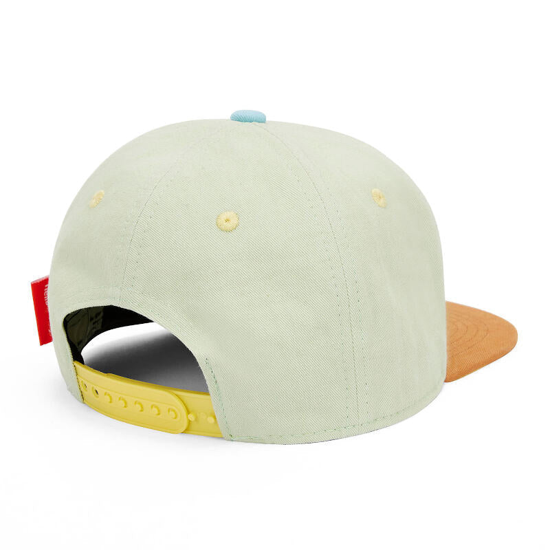 Organic cotton kids cap- Mini Pistache