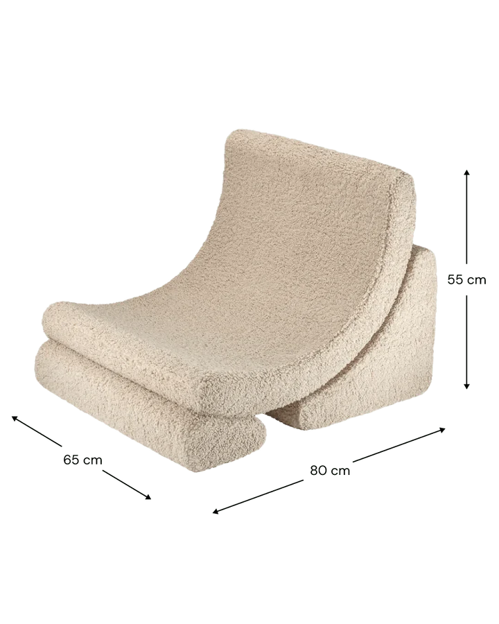 Wigiwama moon chair- Biscuit (Pre-order)
