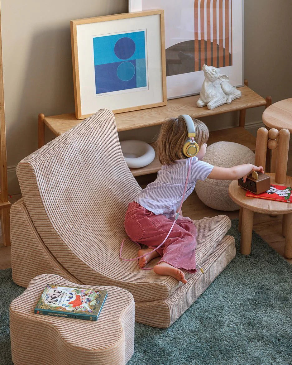 Wigiwama corduroy moon chair- Brown Sugar (Pre-order)