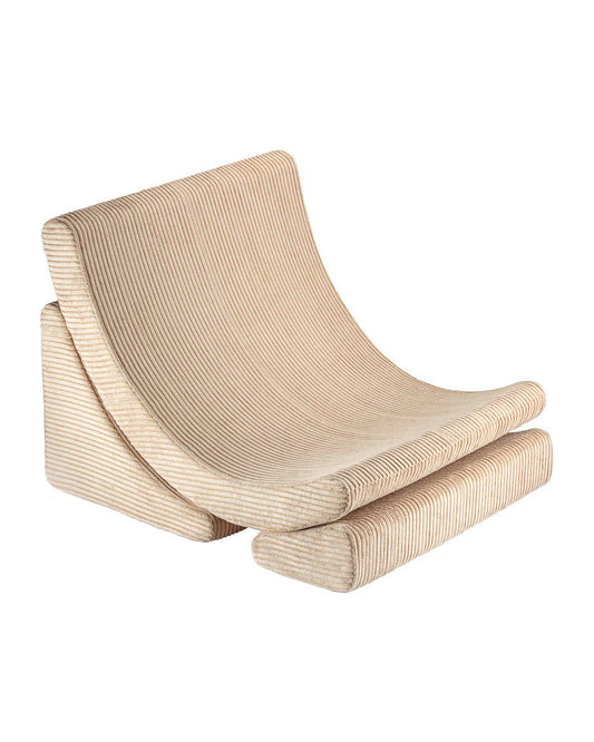 Wigiwama corduroy Moon chair- Brown Sugar (Pre-Order)