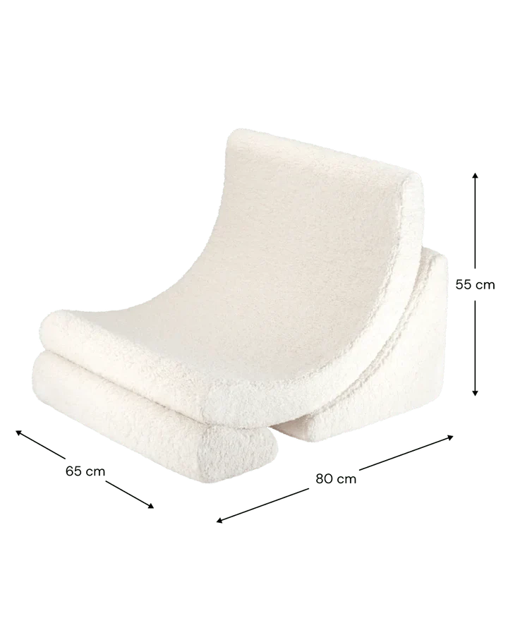 Wigiwama moon chair- Cream White (Pre-order)