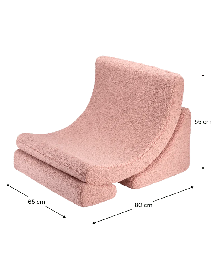 Wigiwama moon chair- Guava (Pre-order)