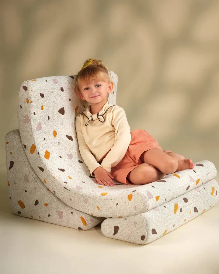 Wigiwama moon chair- Terrazzo Marble (Pre-order)