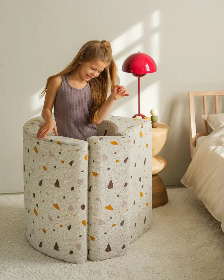 Wigiwama moon chair- Terrazzo Marble (Pre-order)
