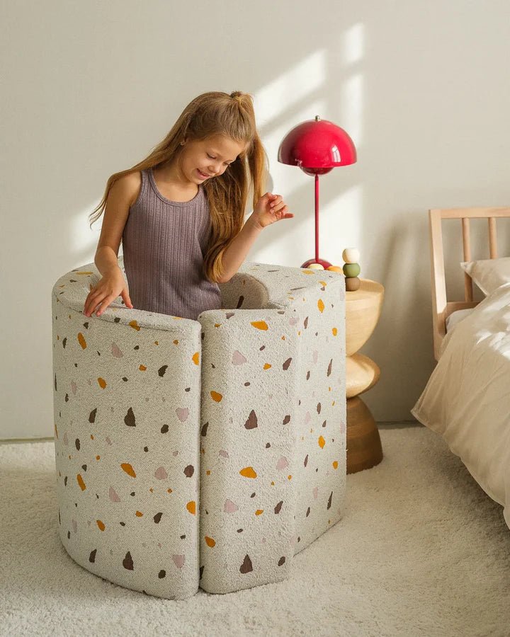 Wigiwama Moon chair- Terrazzo Marble (Pre-Order)