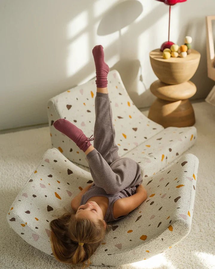 Wigiwama Moon chair- Terrazzo Marble (Pre-Order)