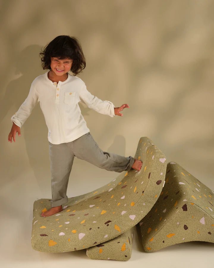 Wigiwama Moon chair- Terrazzo Moss (Pre-Order)