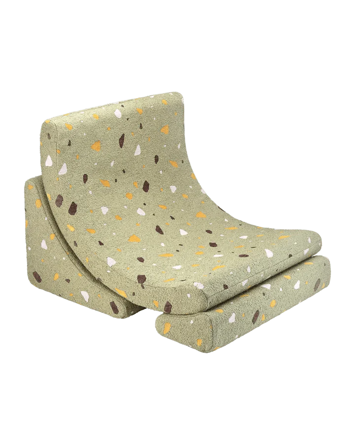 Wigiwama moon chair- Terrazzo Moss (Pre-order)