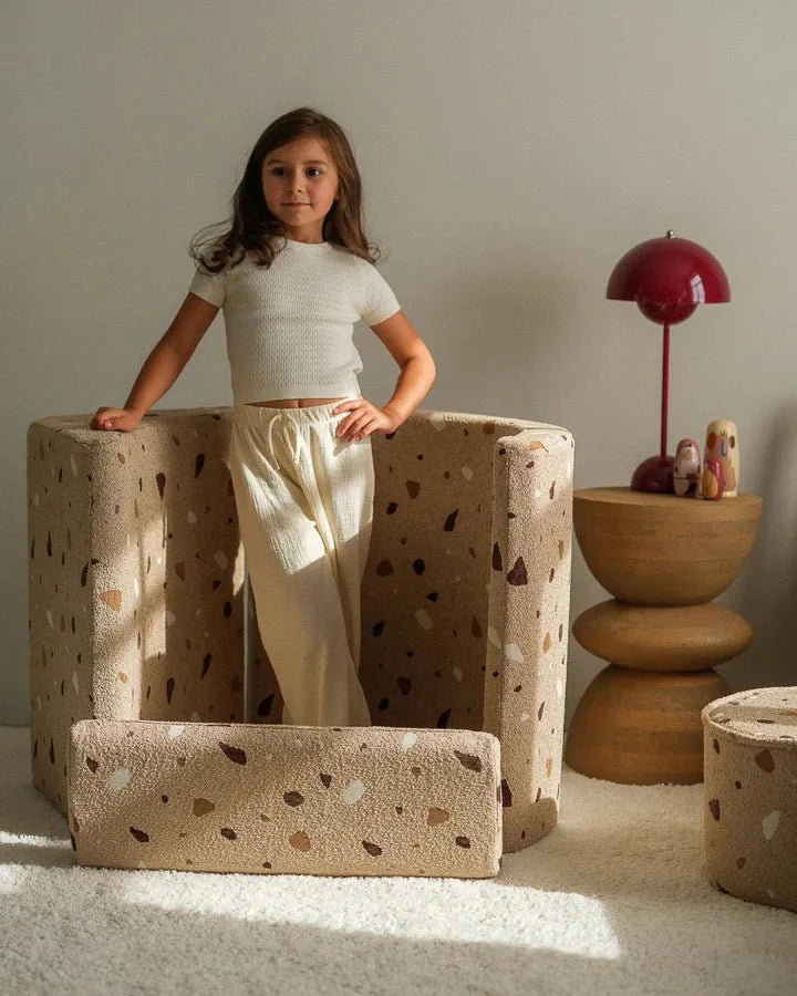 Wigiwama moon chair- Terrazzo Sand (Pre-order)