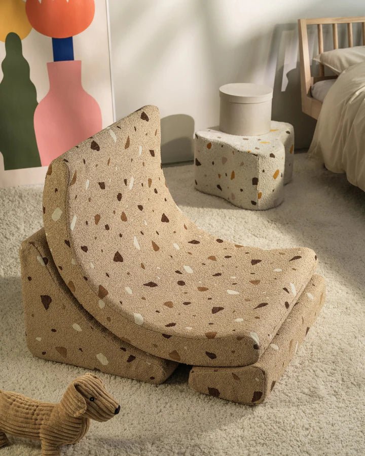 Wigiwama moon chair- Terrazzo Sand (Pre-order)