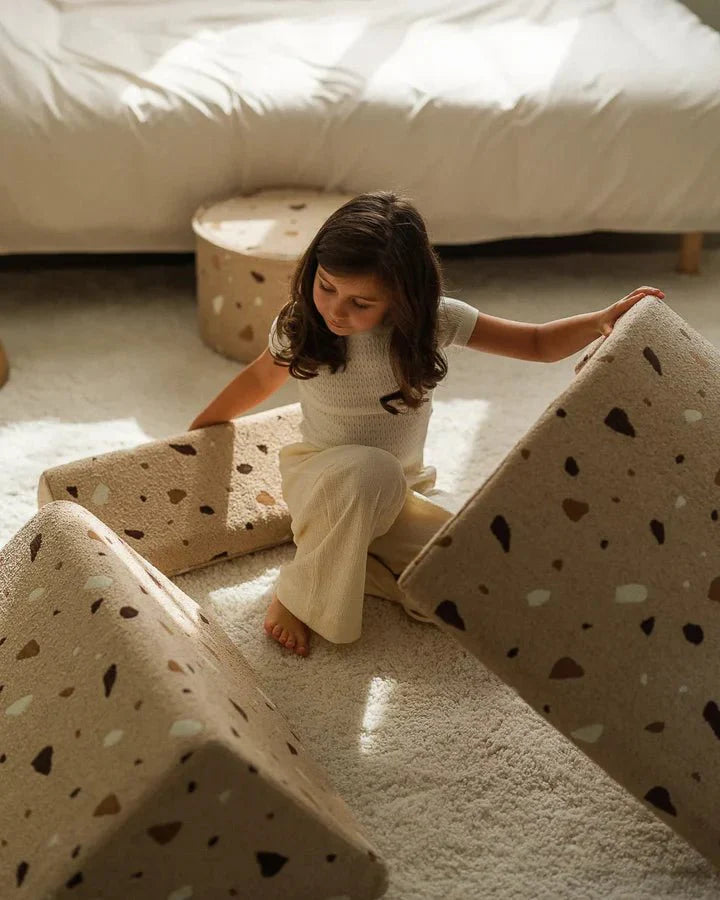 Wigiwama moon chair- Terrazzo Sand (Pre-order)
