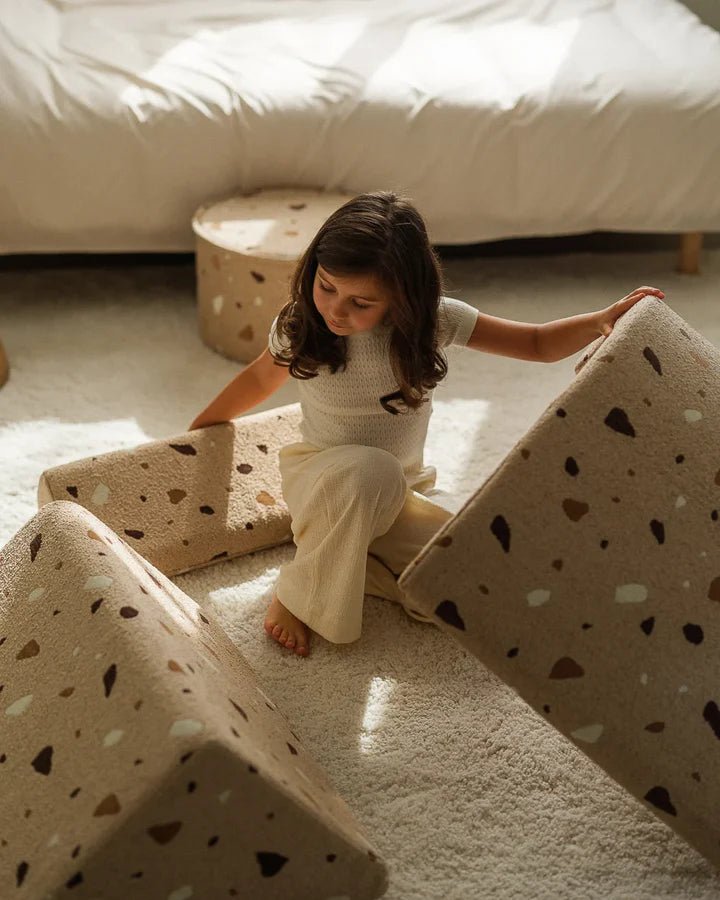 Wigiwama Moon chair- Terrazzo Sand (Pre-Order)