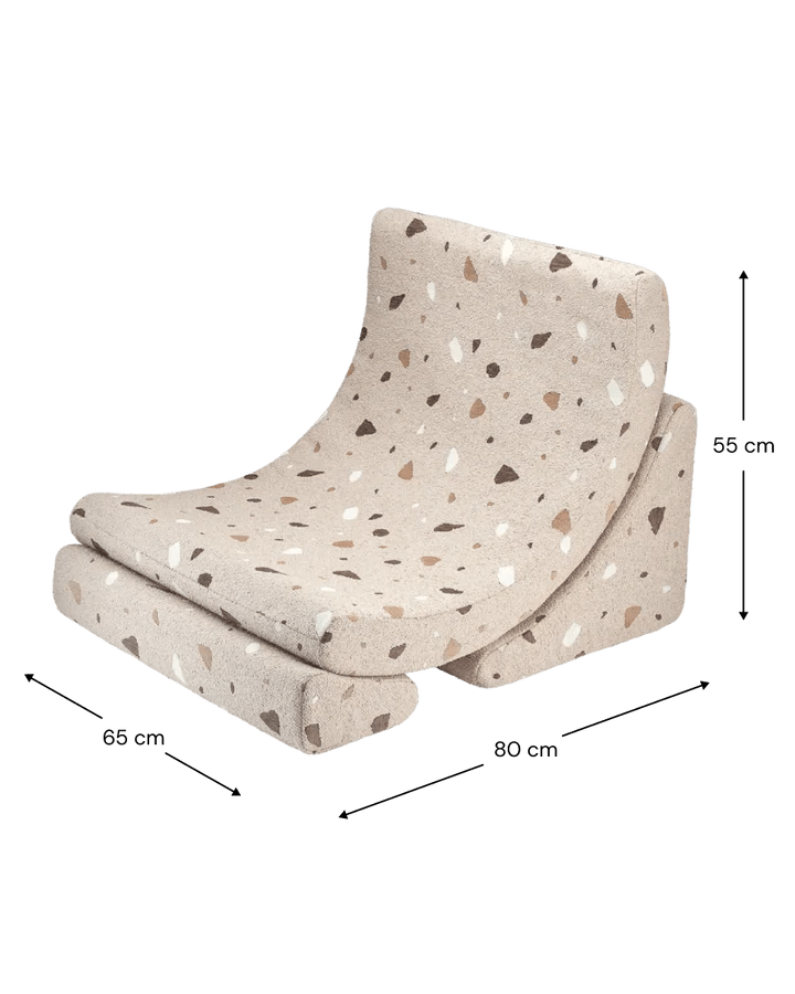 Wigiwama Moon chair- Terrazzo Sand (Pre-Order)