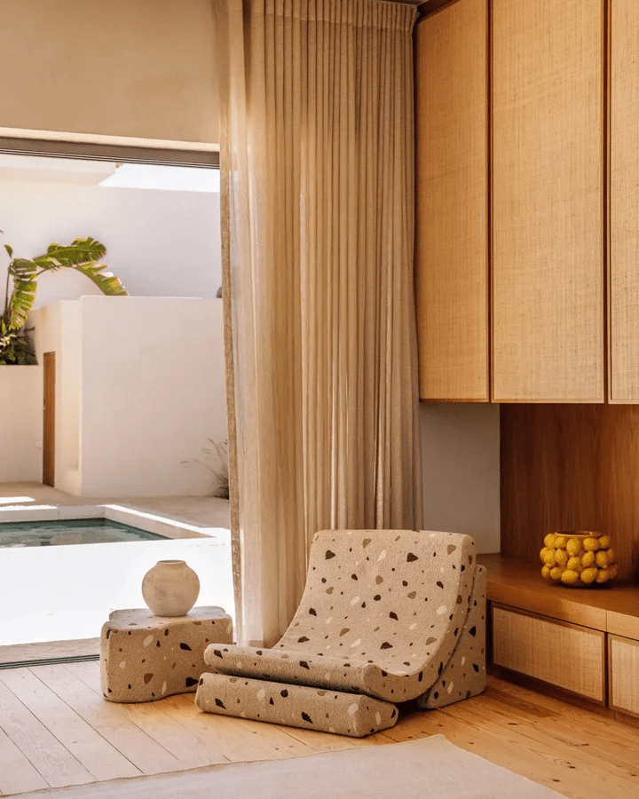 Wigiwama Moon chair- Terrazzo Sand (Pre-Order)