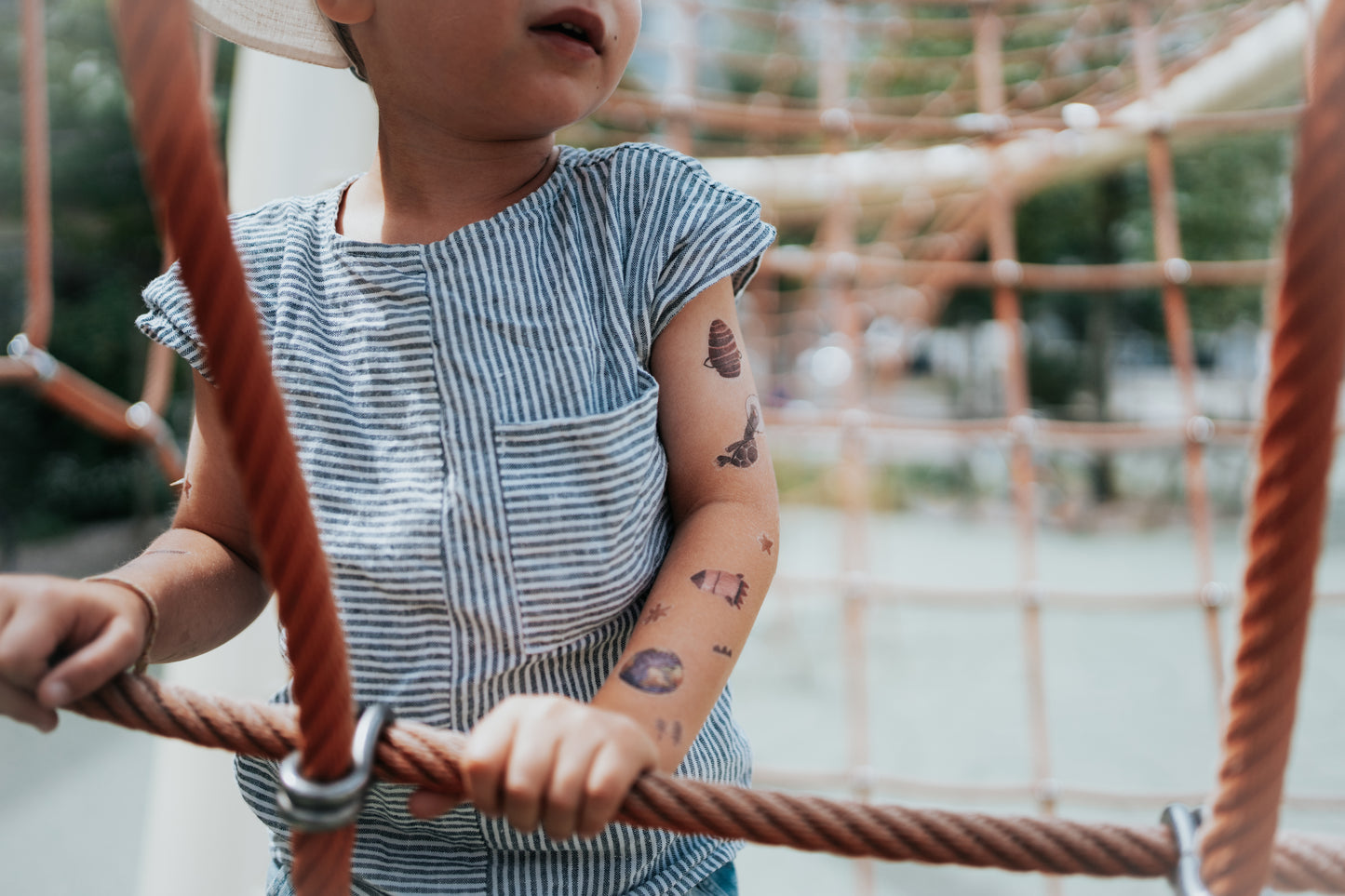 Space lovers- Kids organic vegan tattoos