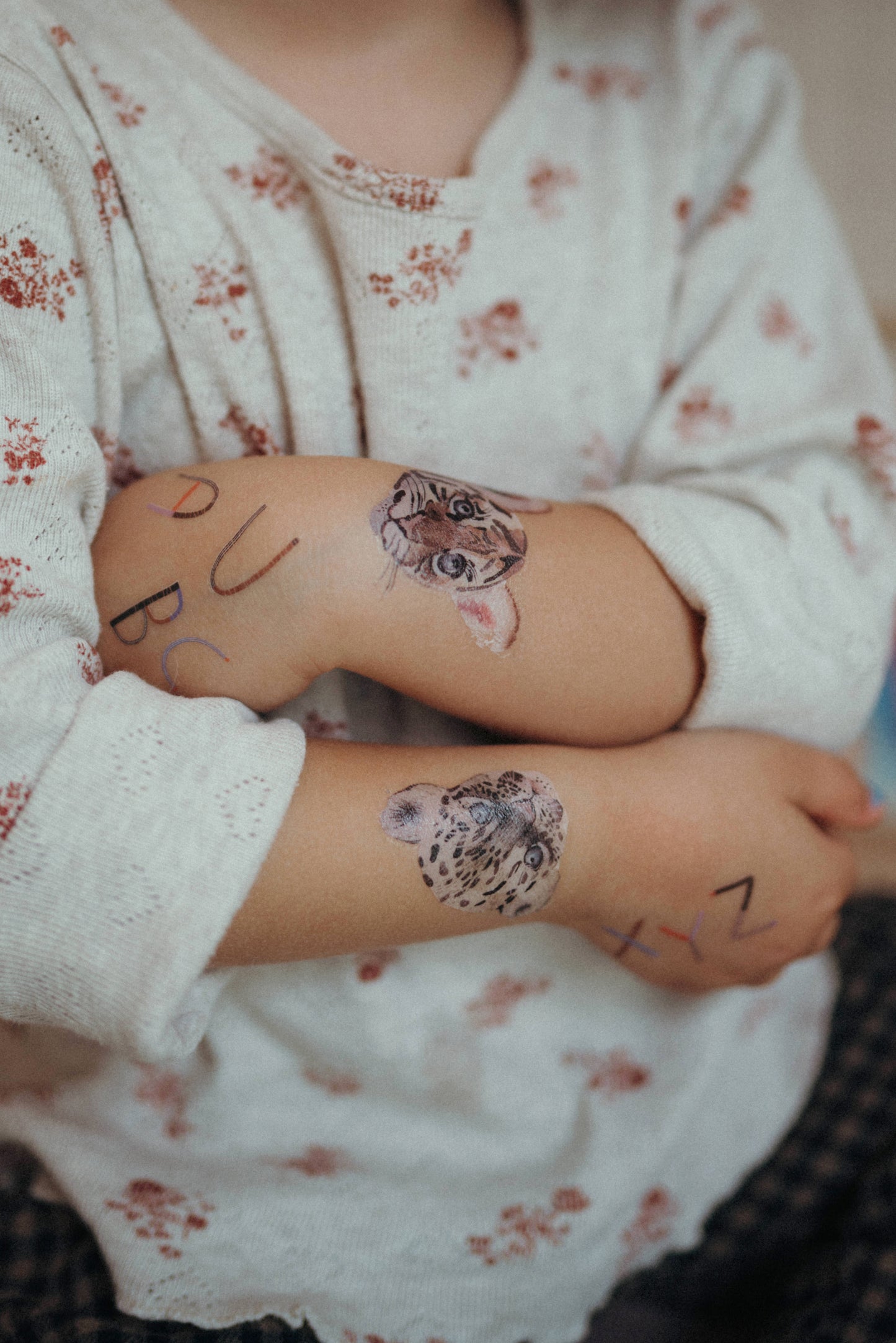 Tiny roar - Kids organic vegan tattoos