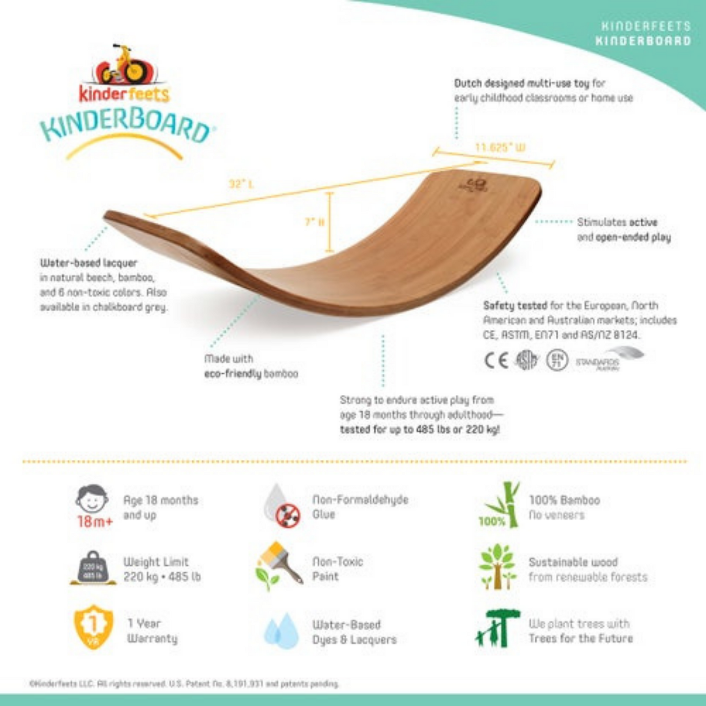 Kinderboard-Bamboo