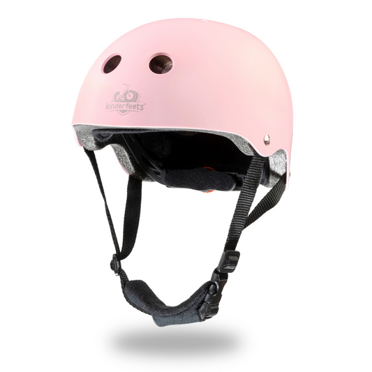 Kinderfeets kids bike helmet matte-Pink