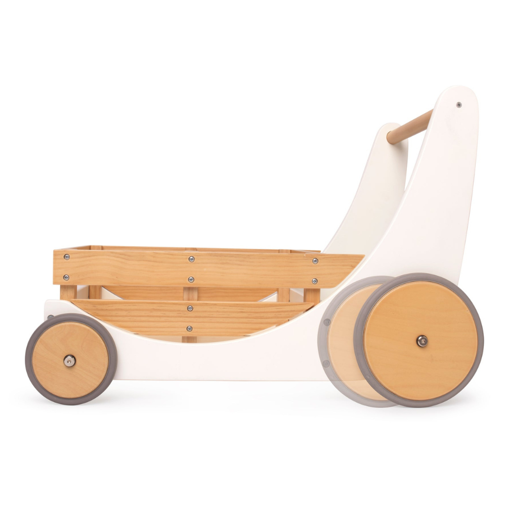 Wooden cargo walker- White