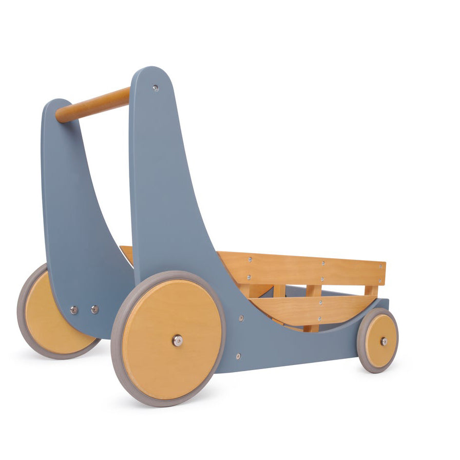 Wooden cargo walker- Blue