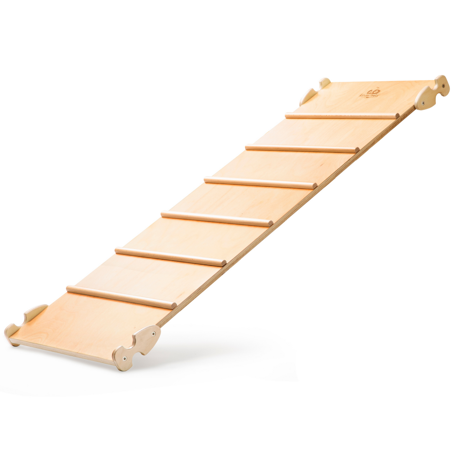 Wooden pikler duo ramp and slide