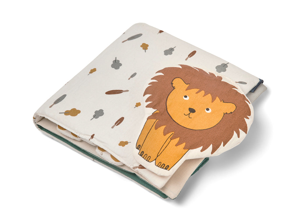 Pop up Bora baby fabric book-Animals