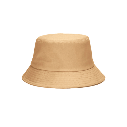 Kids organic cotton fisherman bucket hat - Beige