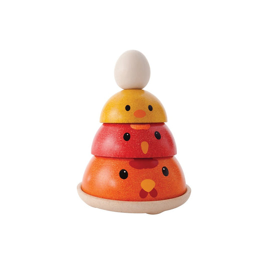 Chicken nest stacking toy