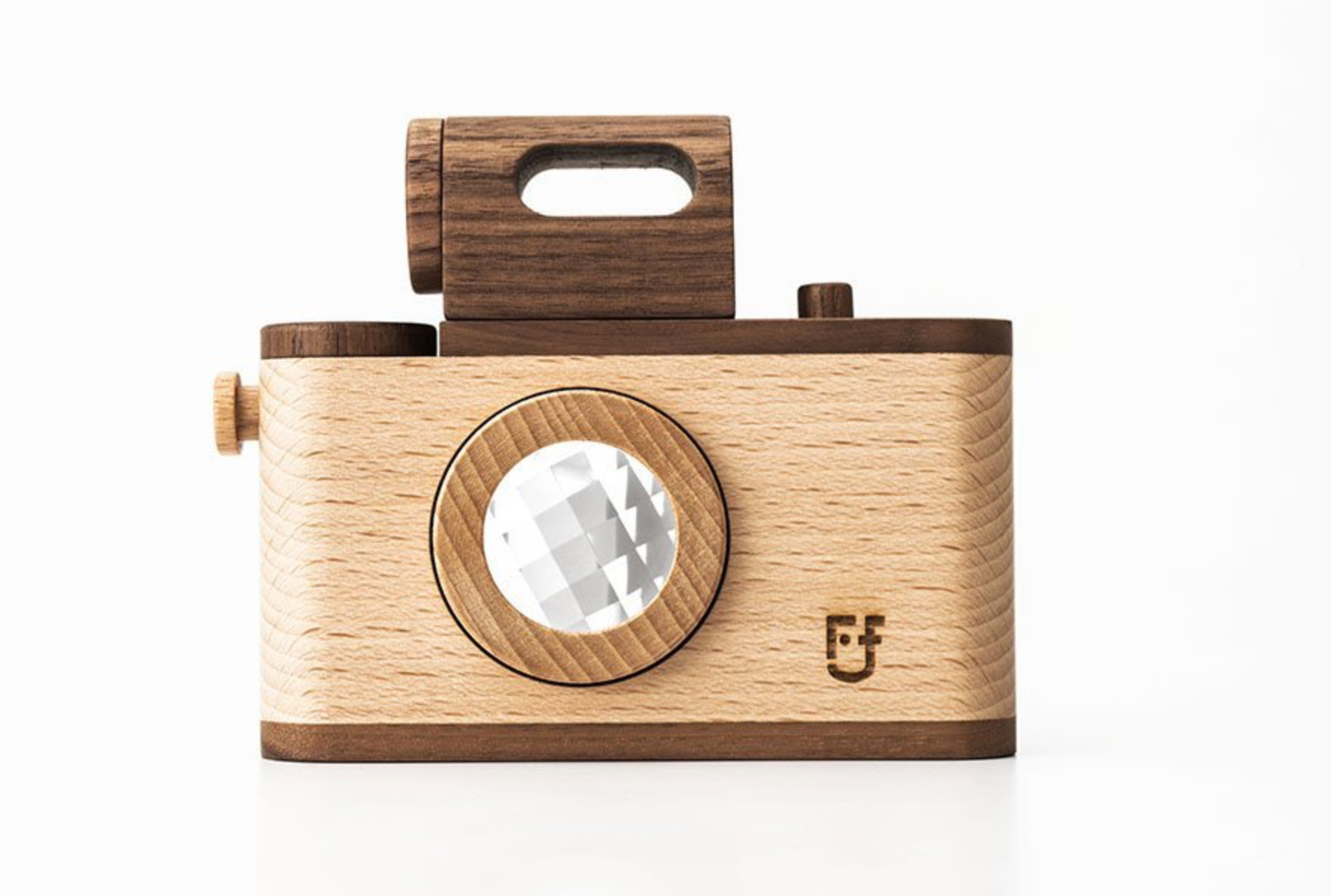 35MM vintage style wooden toy camera