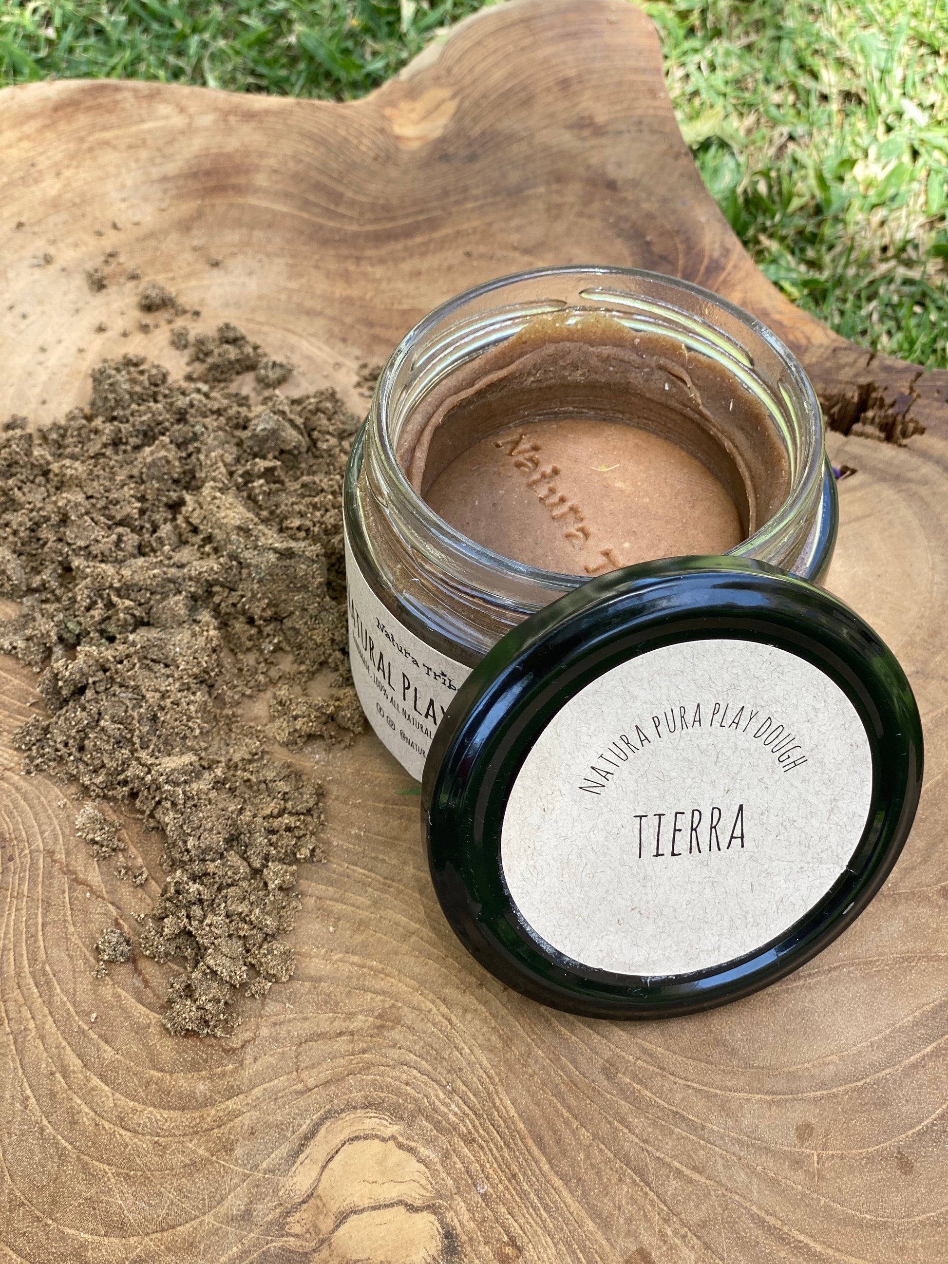 Tierra 100% natural play dough jar - 280 gr
