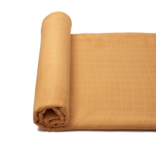 Muslin Swaddle - Mustard fields