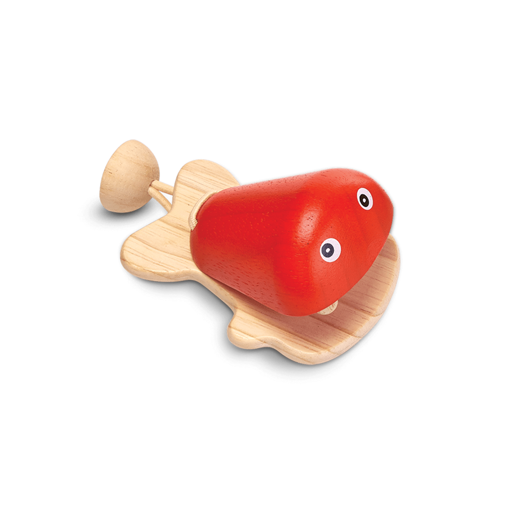 Wooden castanet - Fish