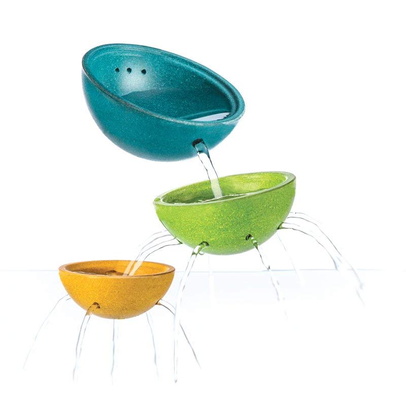 Fountain bowl water play set