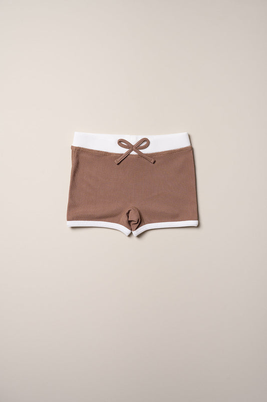Swim shorts - Cocoa creme