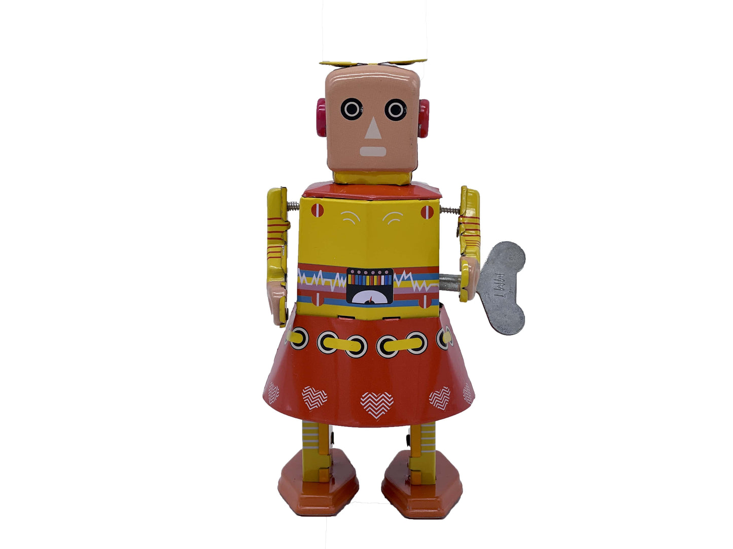Sunset bot collectable tin robot