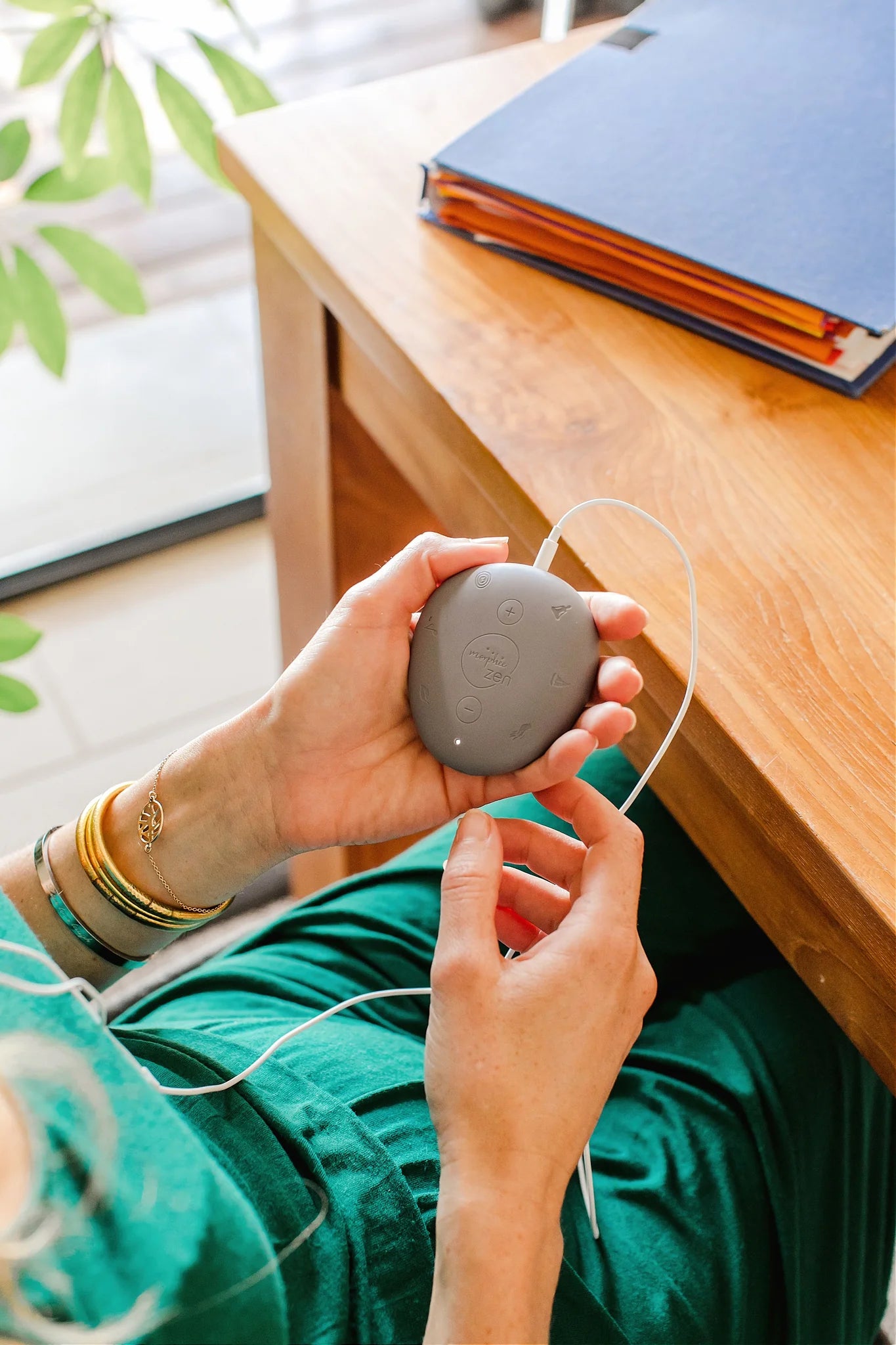 Morphée Zen - Compact and portable adults and older kids meditation aid device
