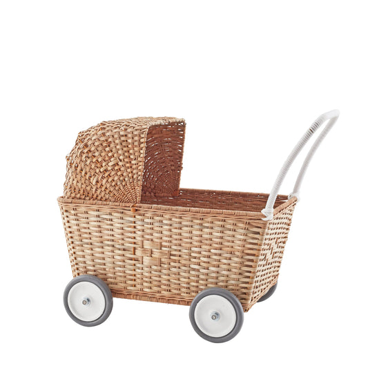 Doll stroller and trolley