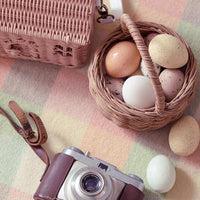 Rattan berry basket-Natural