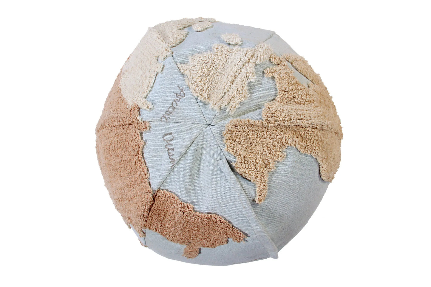 Pouf world map