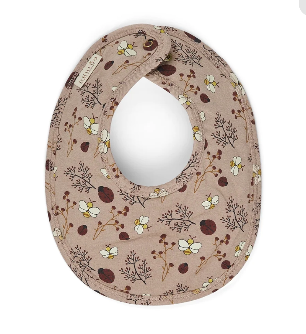 Ata cotton baby bib